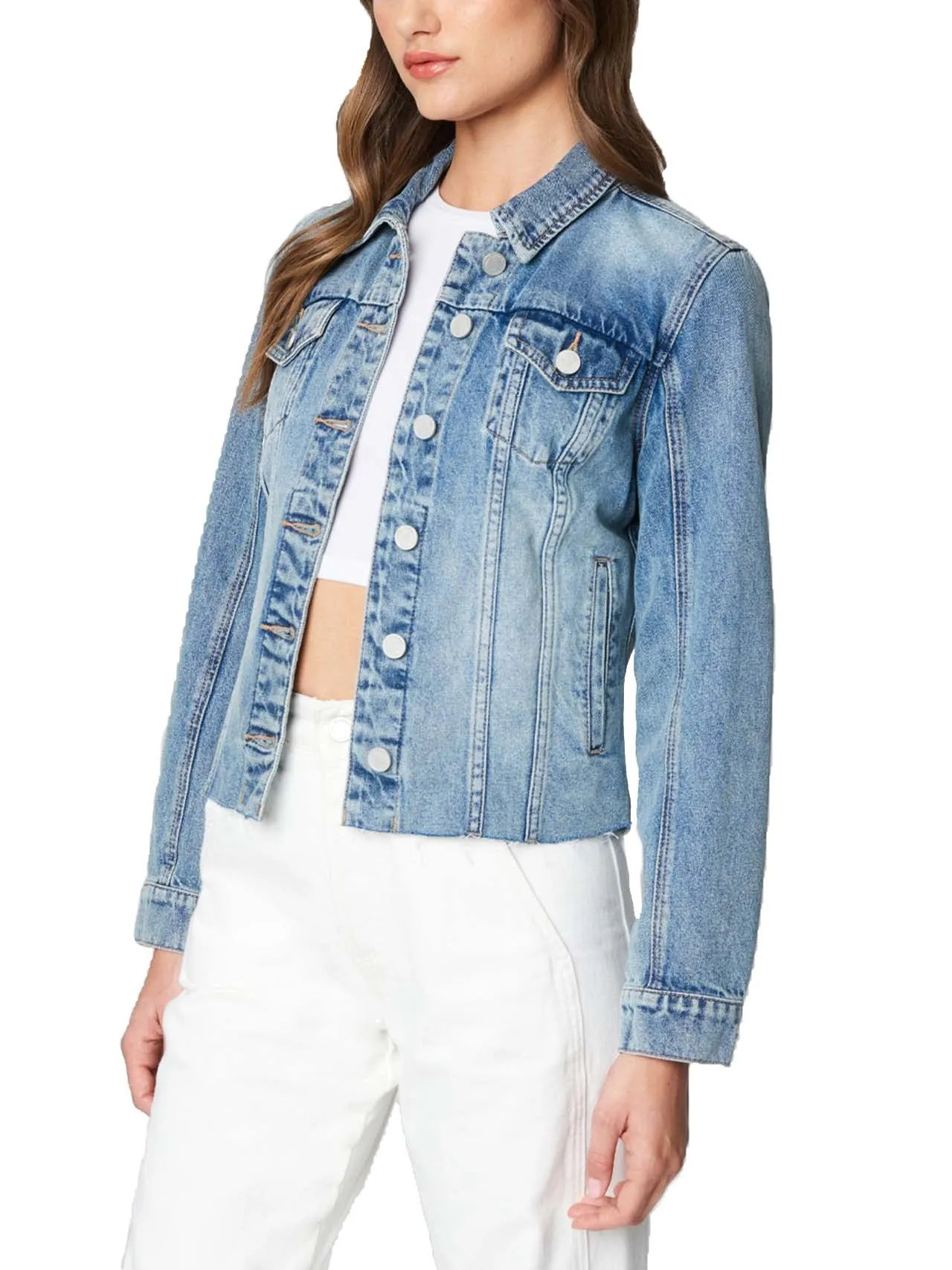 #1 Best Seller: Fitted Denim Jacket  Last Few Pieces!