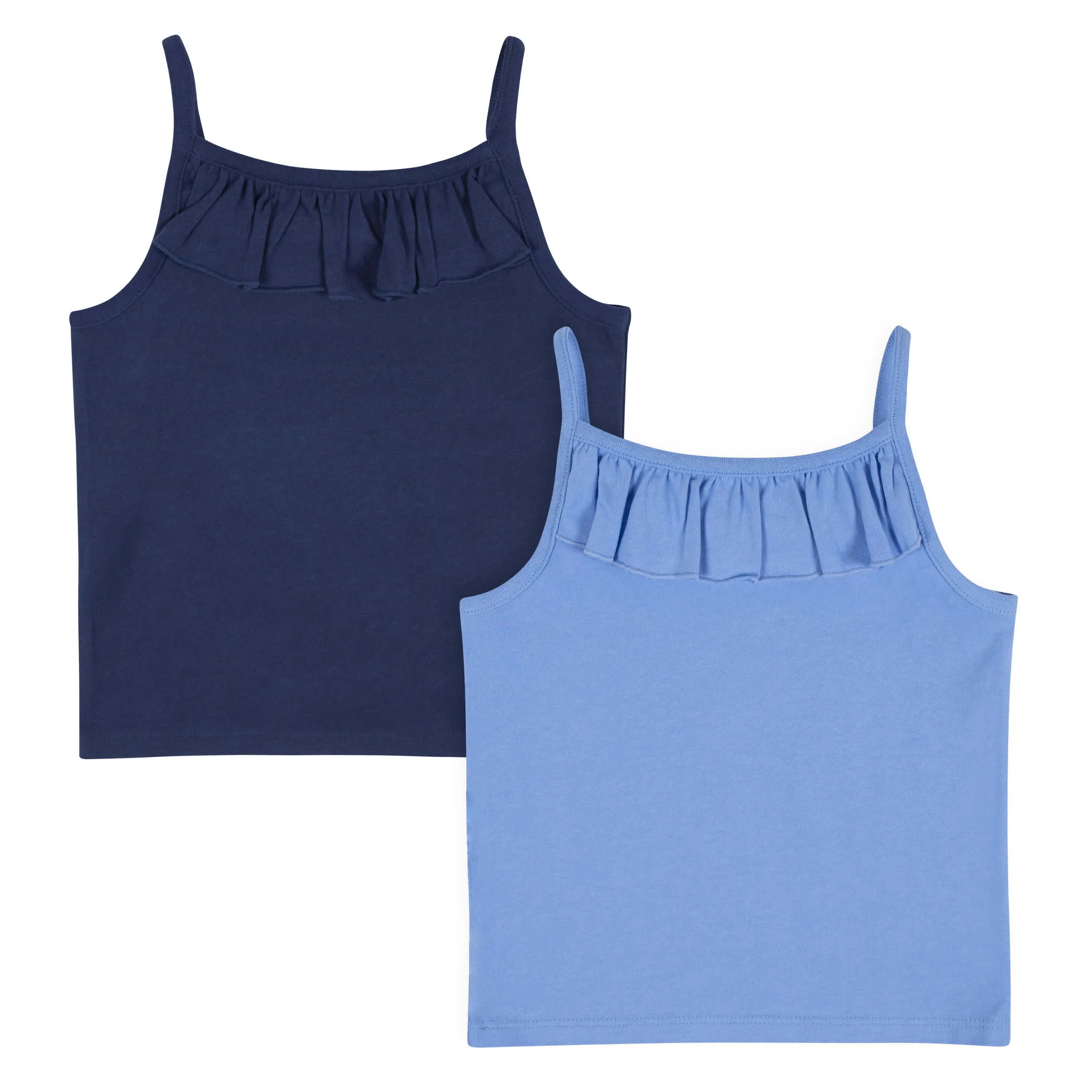 2-Pack Infant & Toddler Girls Blue Sleeveless Tops Gerber Childrenswea