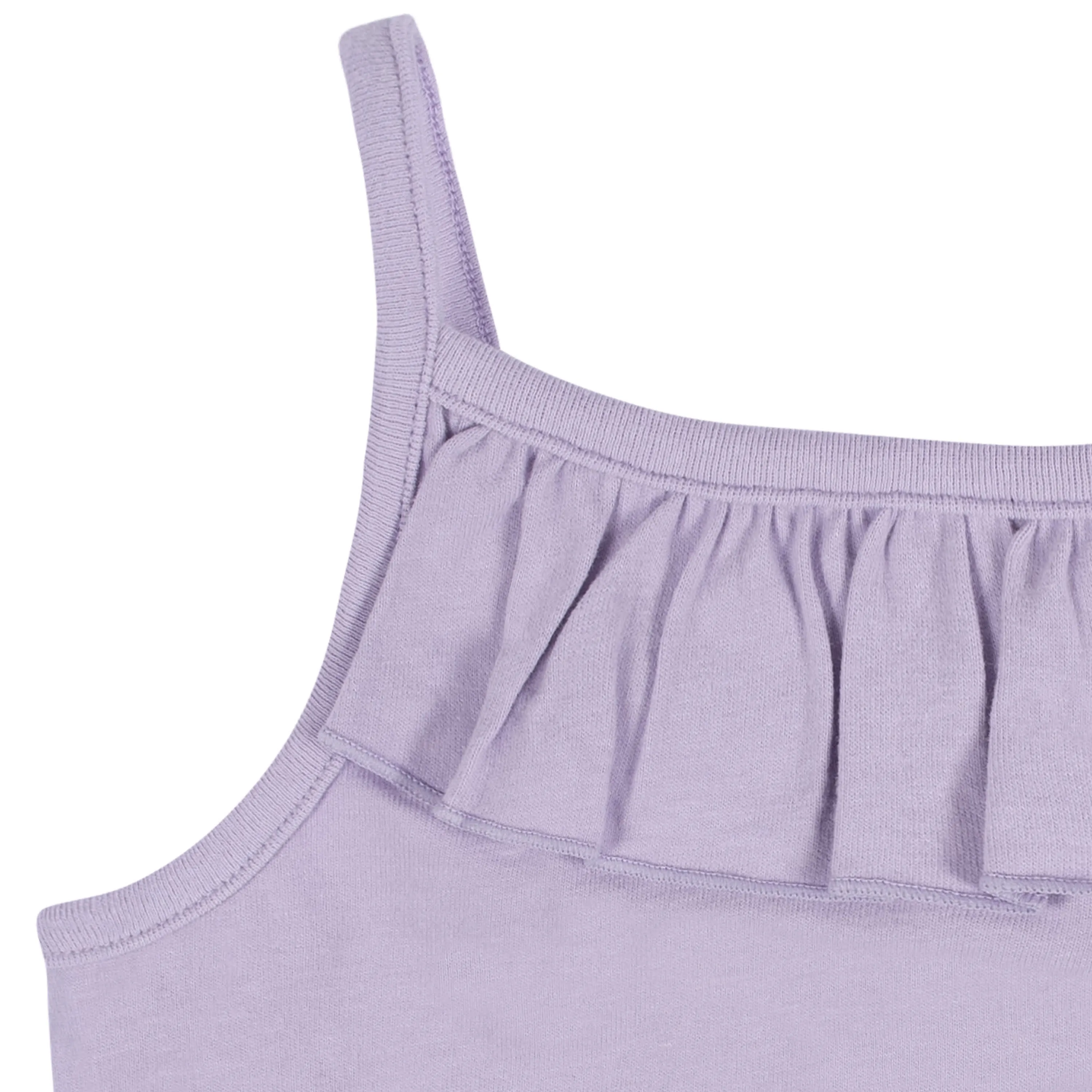 2-Pack Infant Girls Pink & Purple Sleeveless Tops Gerber Childrenswea