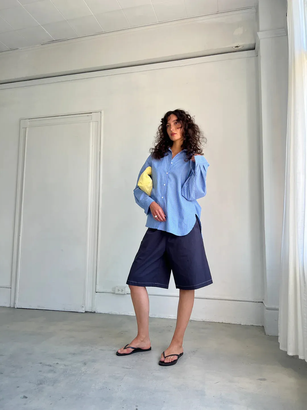 A BRONZE AGE - ROBBIE SHIRT - PORTER STRIPE - SS25