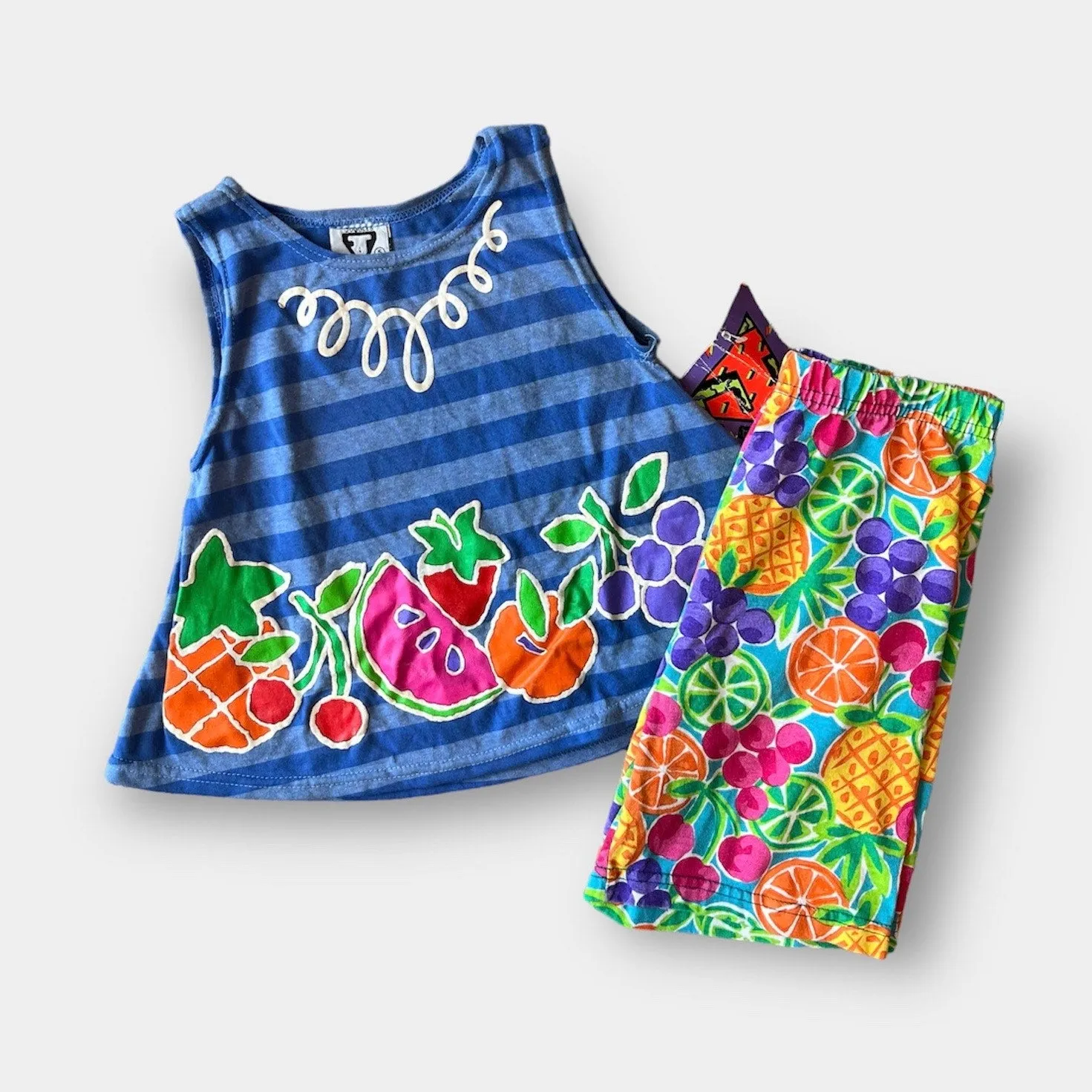 Affordable Luxury Vintage Fruit Bike Shorts 12 USA  Today Only!