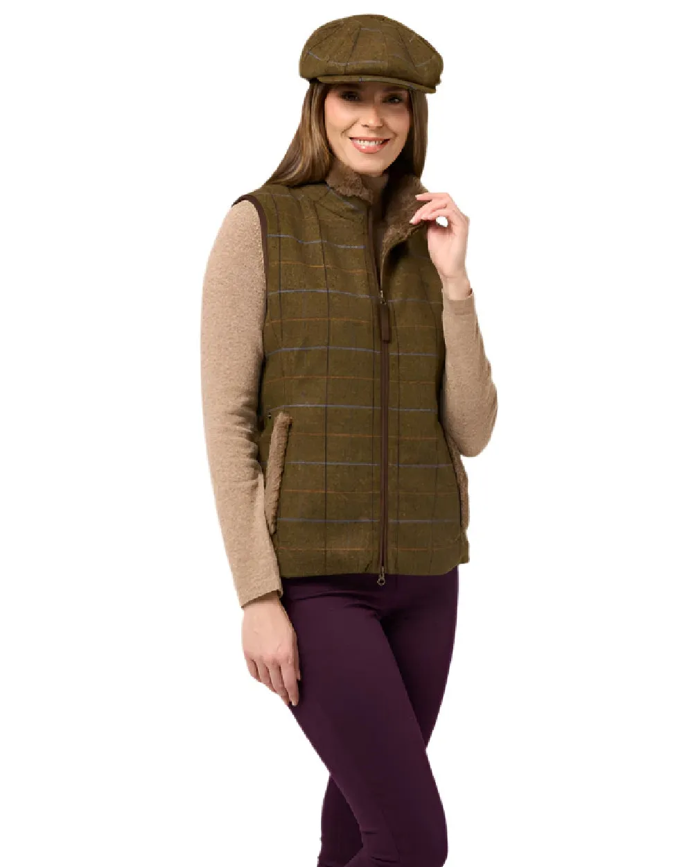 Alan Paine Combrook Tweed Ladies Gilet