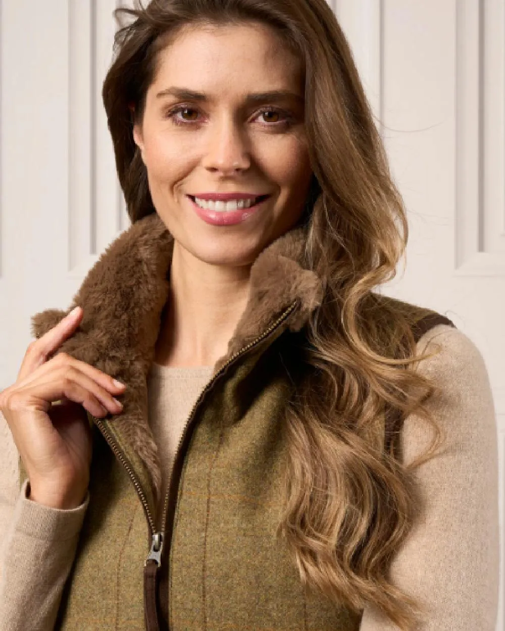 Alan Paine Combrook Tweed Ladies Gilet