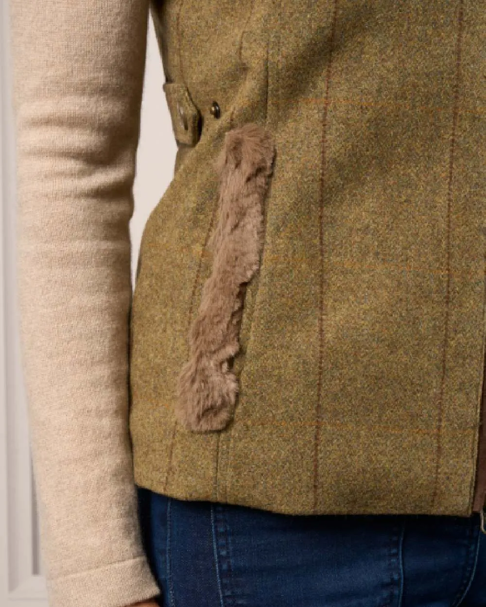 Alan Paine Combrook Tweed Ladies Gilet