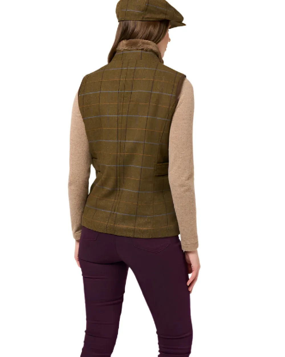 Alan Paine Combrook Tweed Ladies Gilet