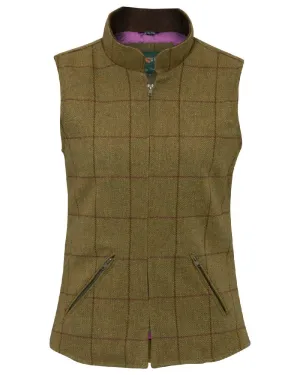 Alan Paine Rutland Womens Tweed Gilet