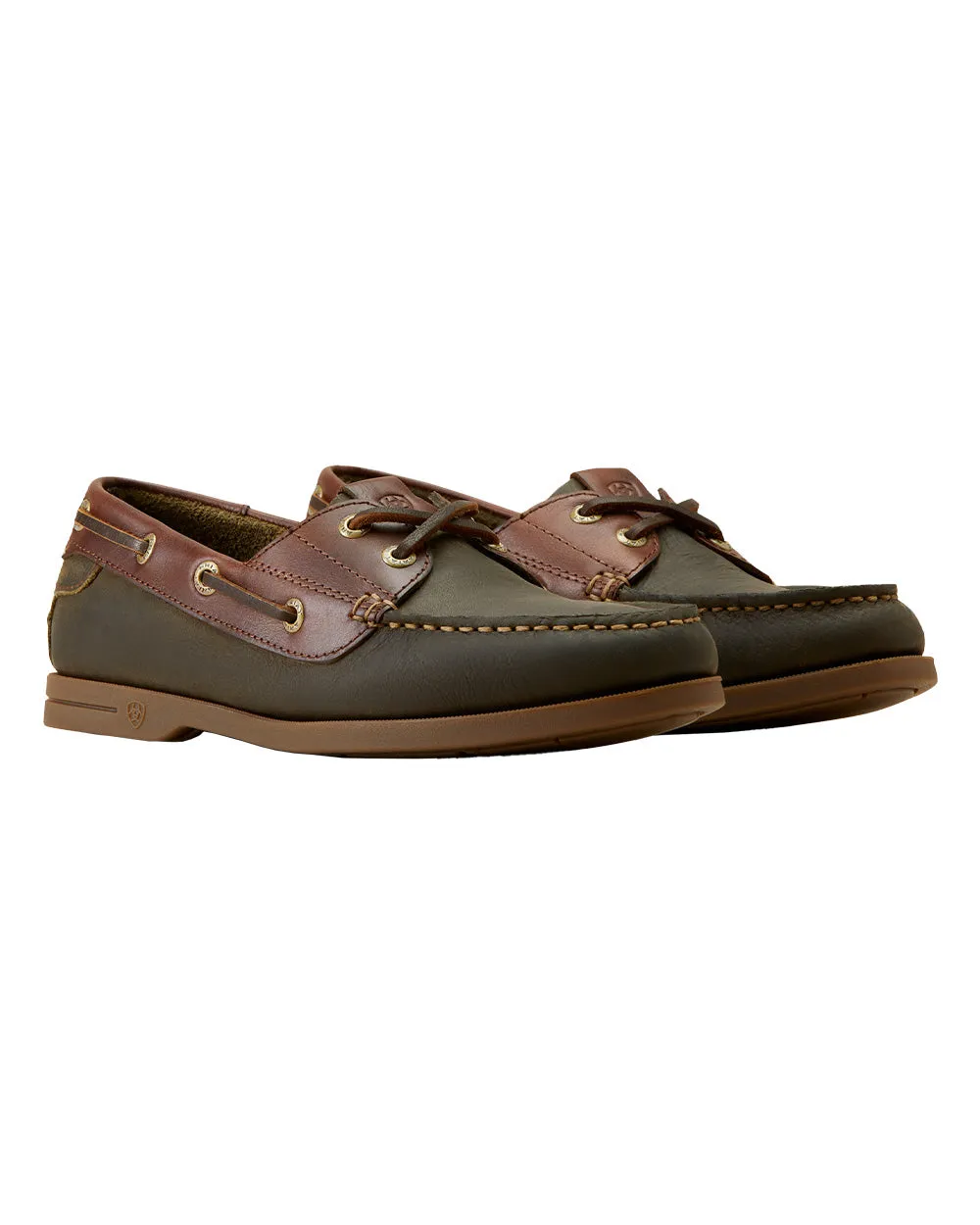 Ariat Womens Antigua Boat Shoes  - Lightweight Trail Shoes for Women