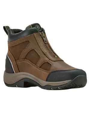 Ariat Womens Terrain Zip Waterproof Boots - Lightweight Trail Shoes for Women