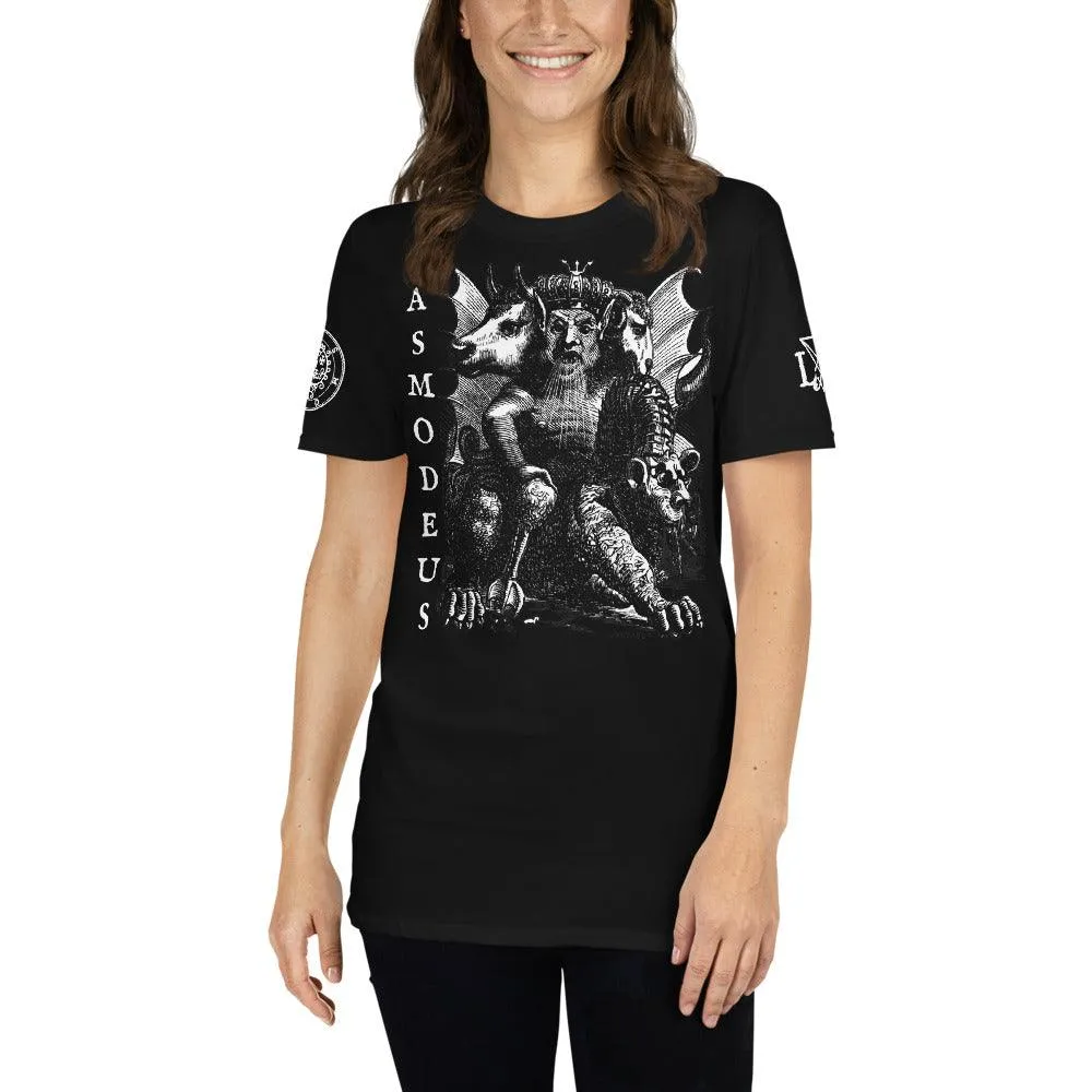 Asmodeus Goetia Demon King Short Sleeve T-Shirt