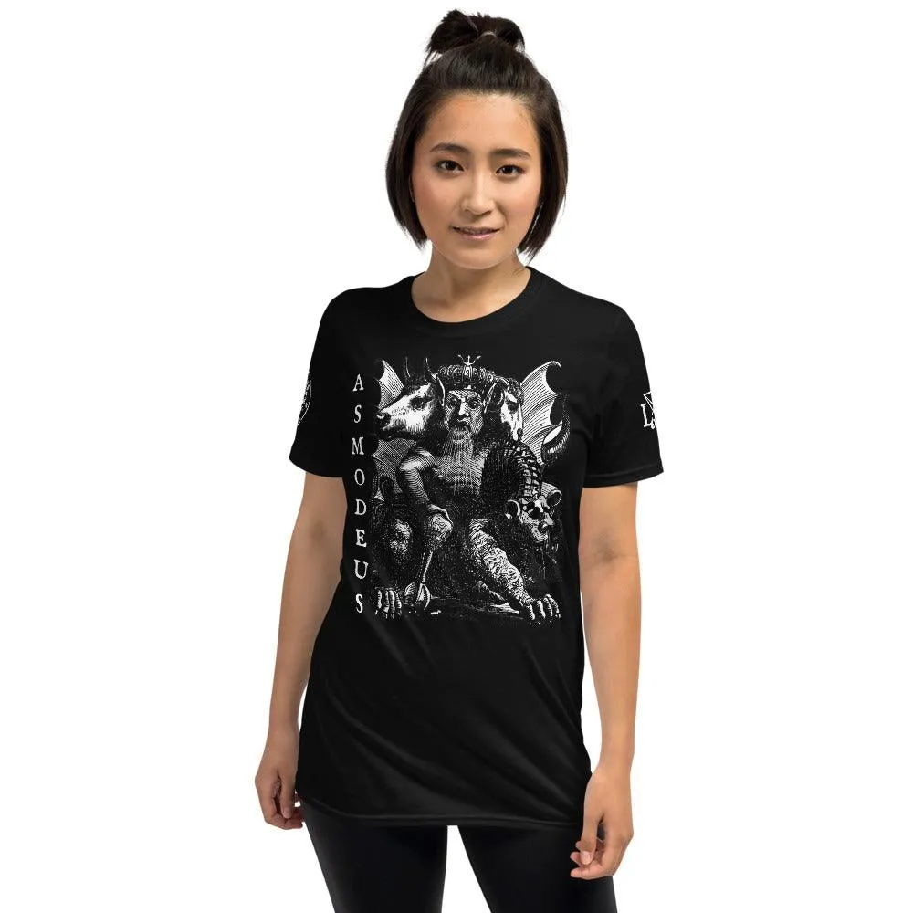 Asmodeus Goetia Demon King Short Sleeve T-Shirt