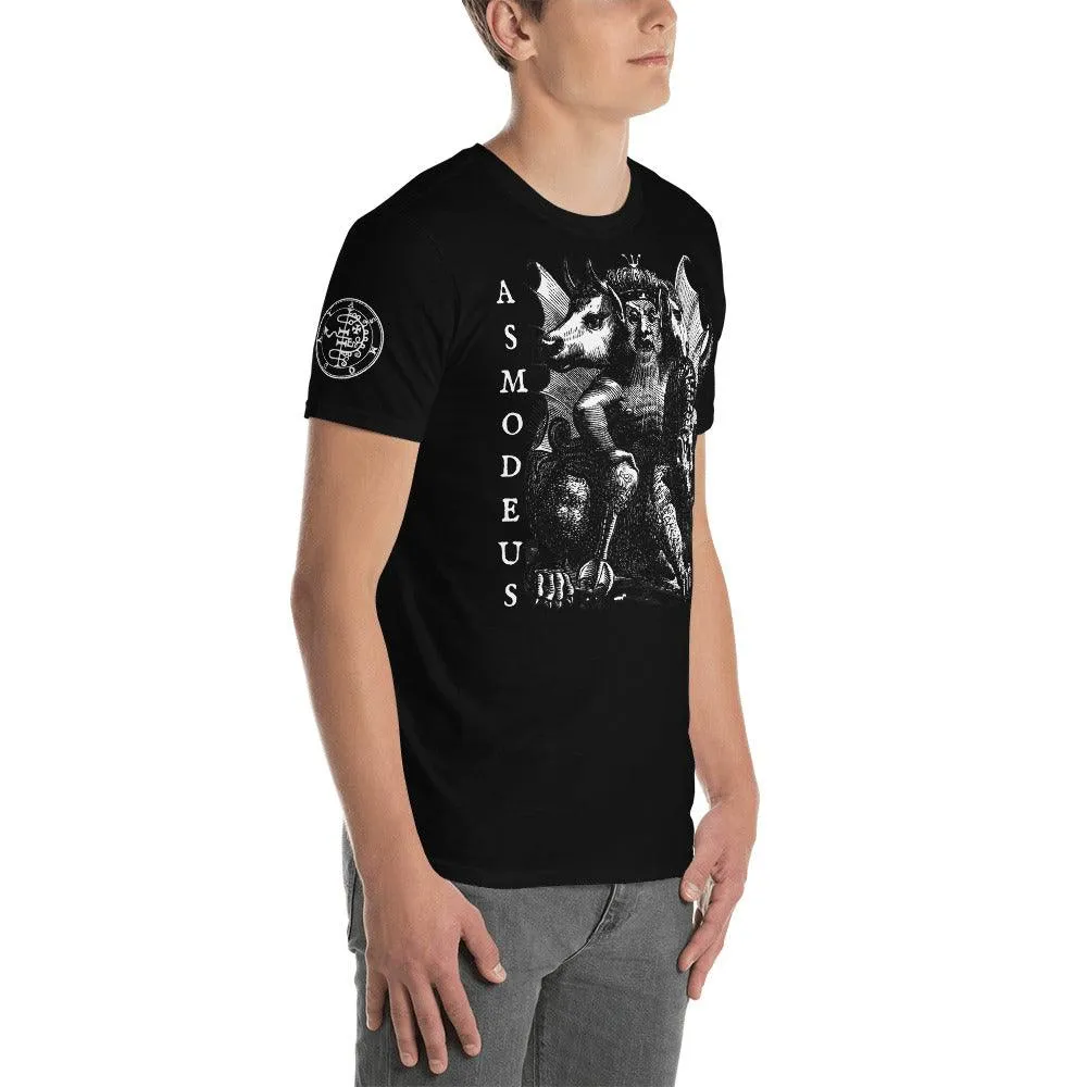 Asmodeus Goetia Demon King Short Sleeve T-Shirt