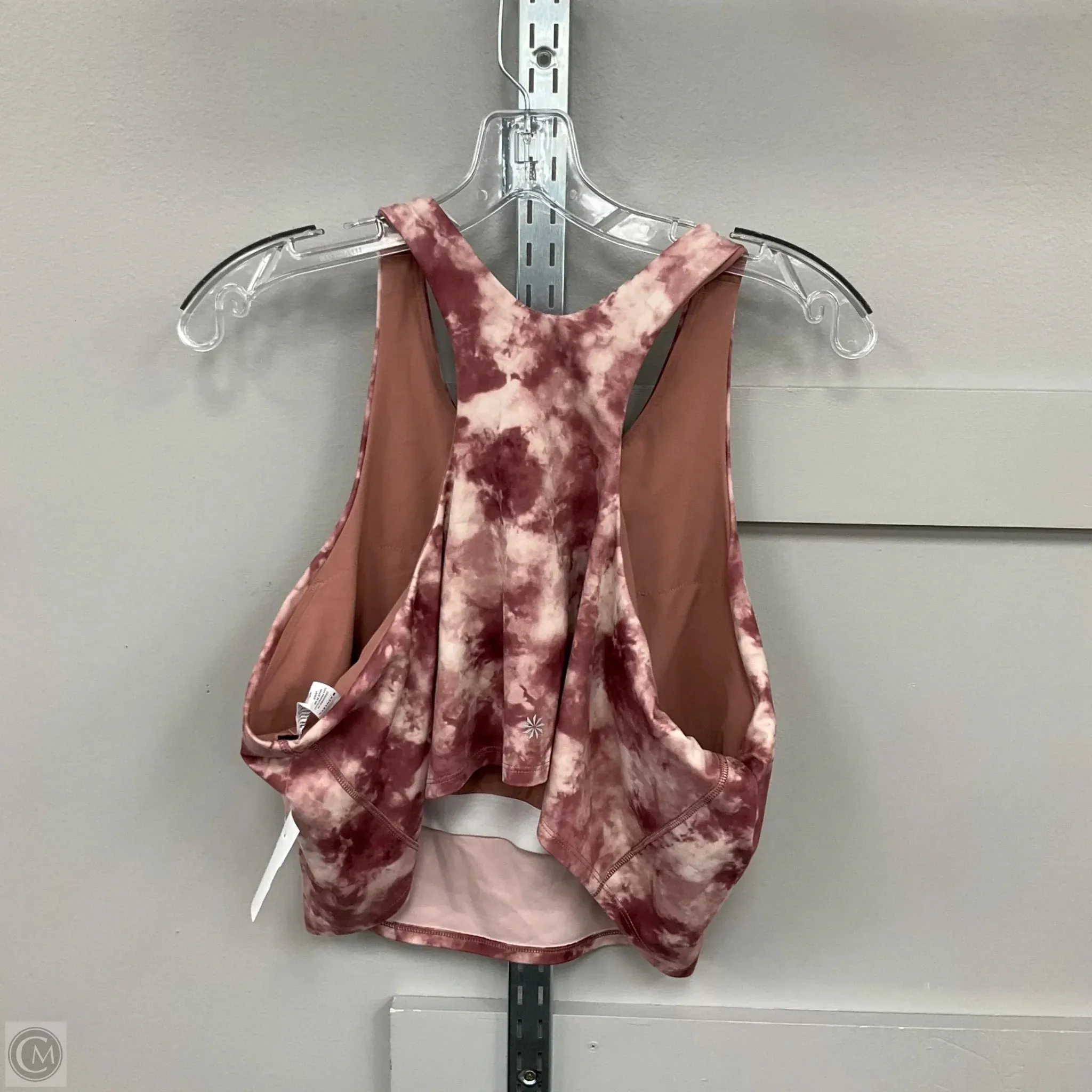 Athletic Bra By Athleta In Tie Dye Print, Size: 2x