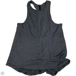 Athletic Tank Top By Lululemon In Grey, Size: S