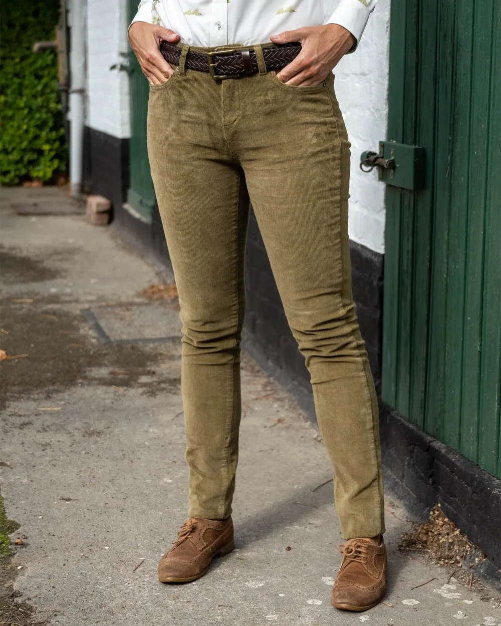 2025 Equestrian Fashion –Baleno Valentine Womens Corduroy Trousers