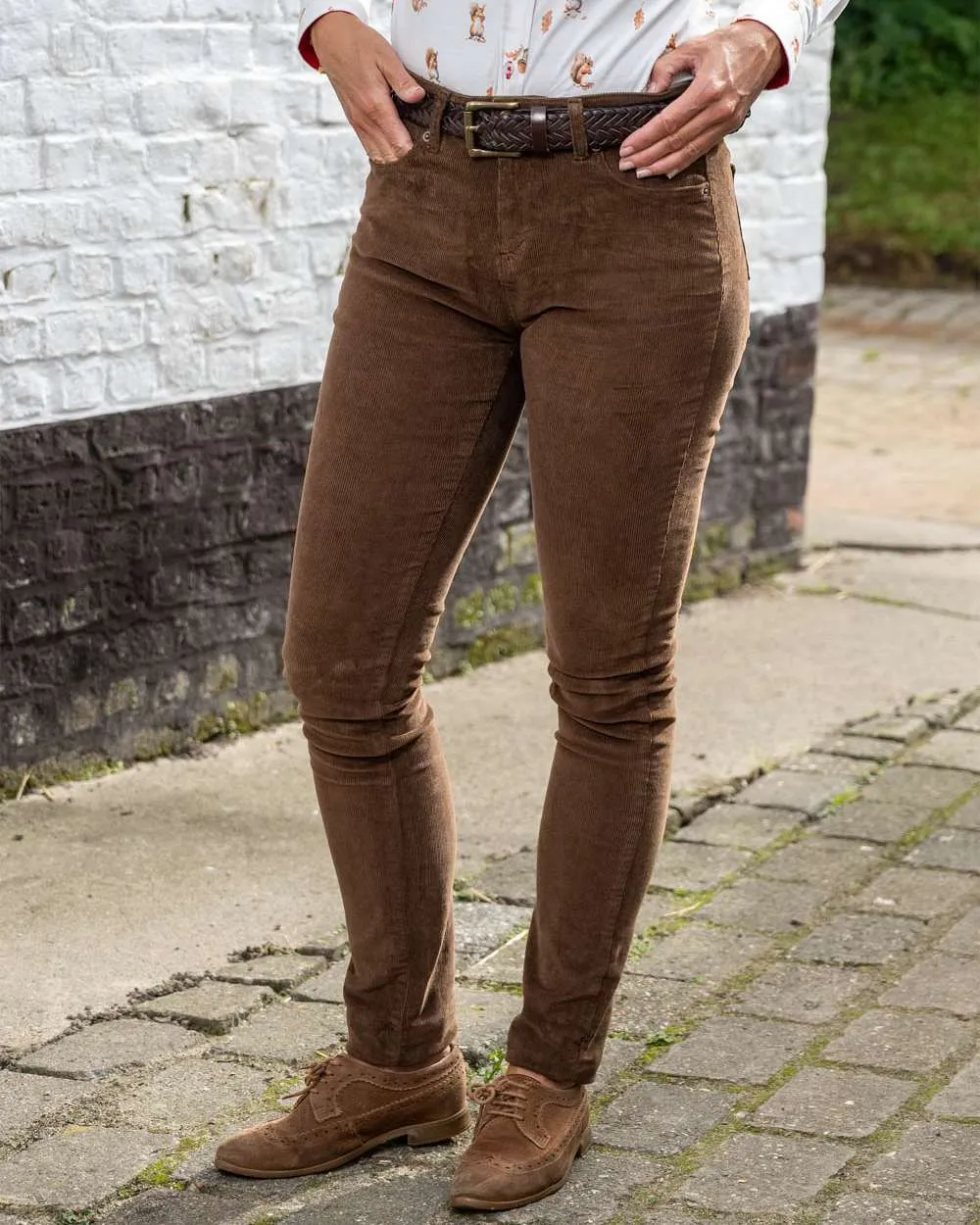 2025 Equestrian Fashion –Baleno Valentine Womens Corduroy Trousers
