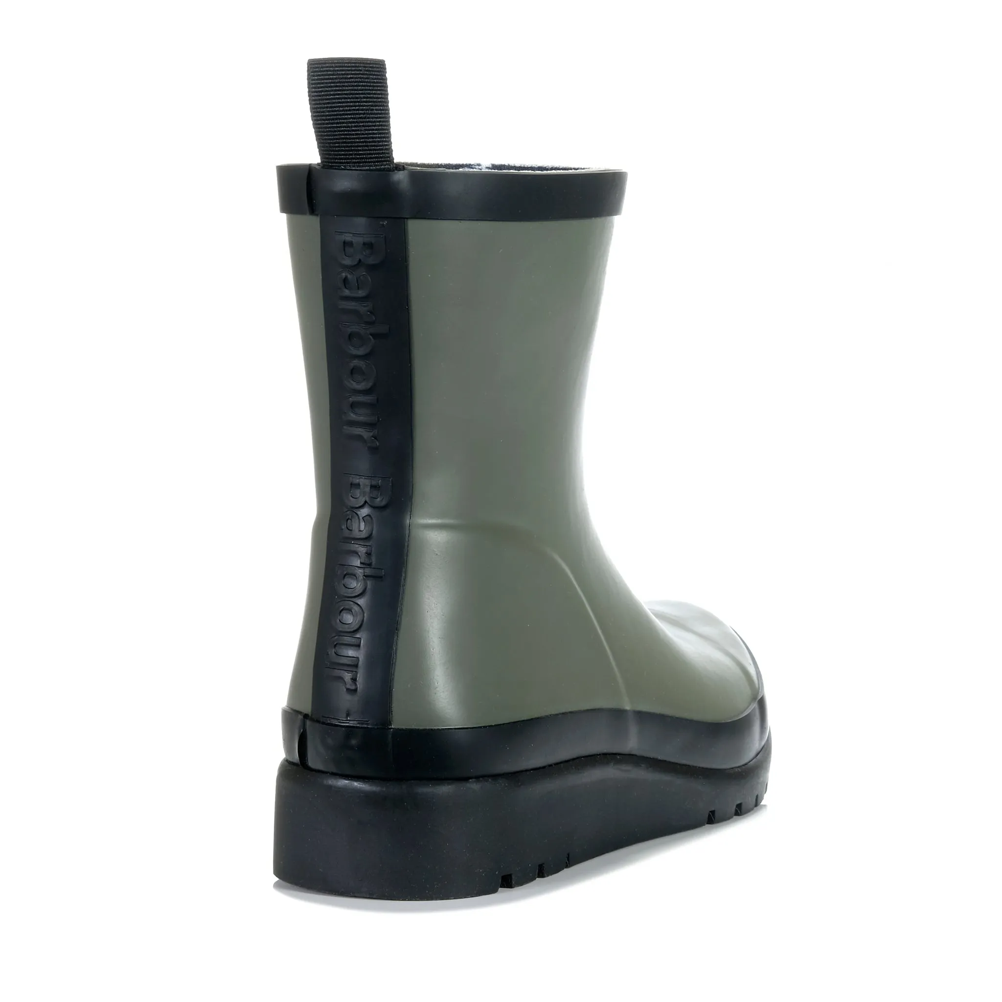 Barbour Portree Wedge Wellingtons Dusky Olive/Black