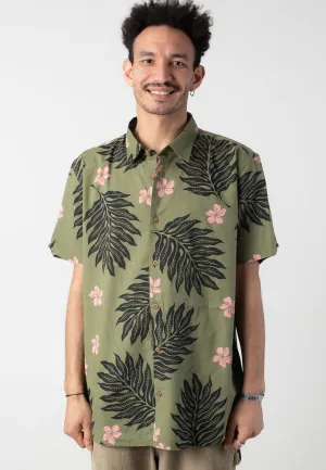Ben Sherman - Botanical Print Olive - Shirt