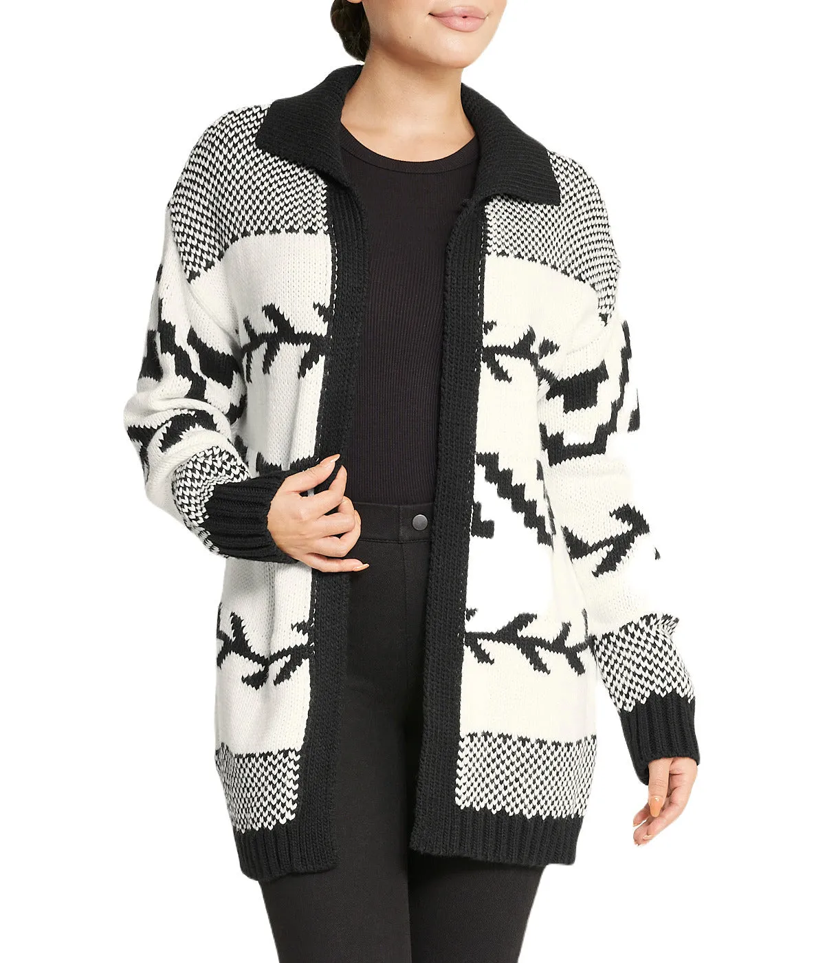 Best-Selling Belted Nordic Cardigan  Last Chance!