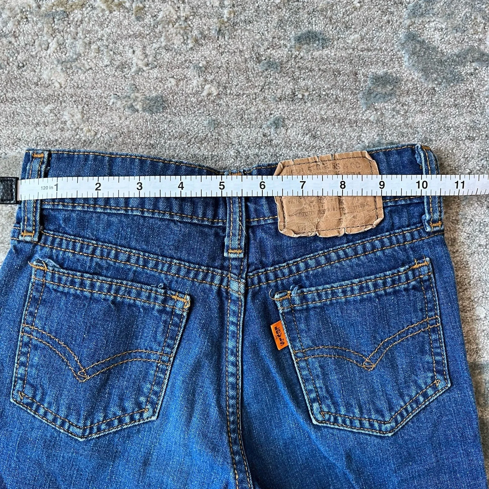Best-Selling Vintage Levi's Orange Tab Blue Jeans 7  Today Only!