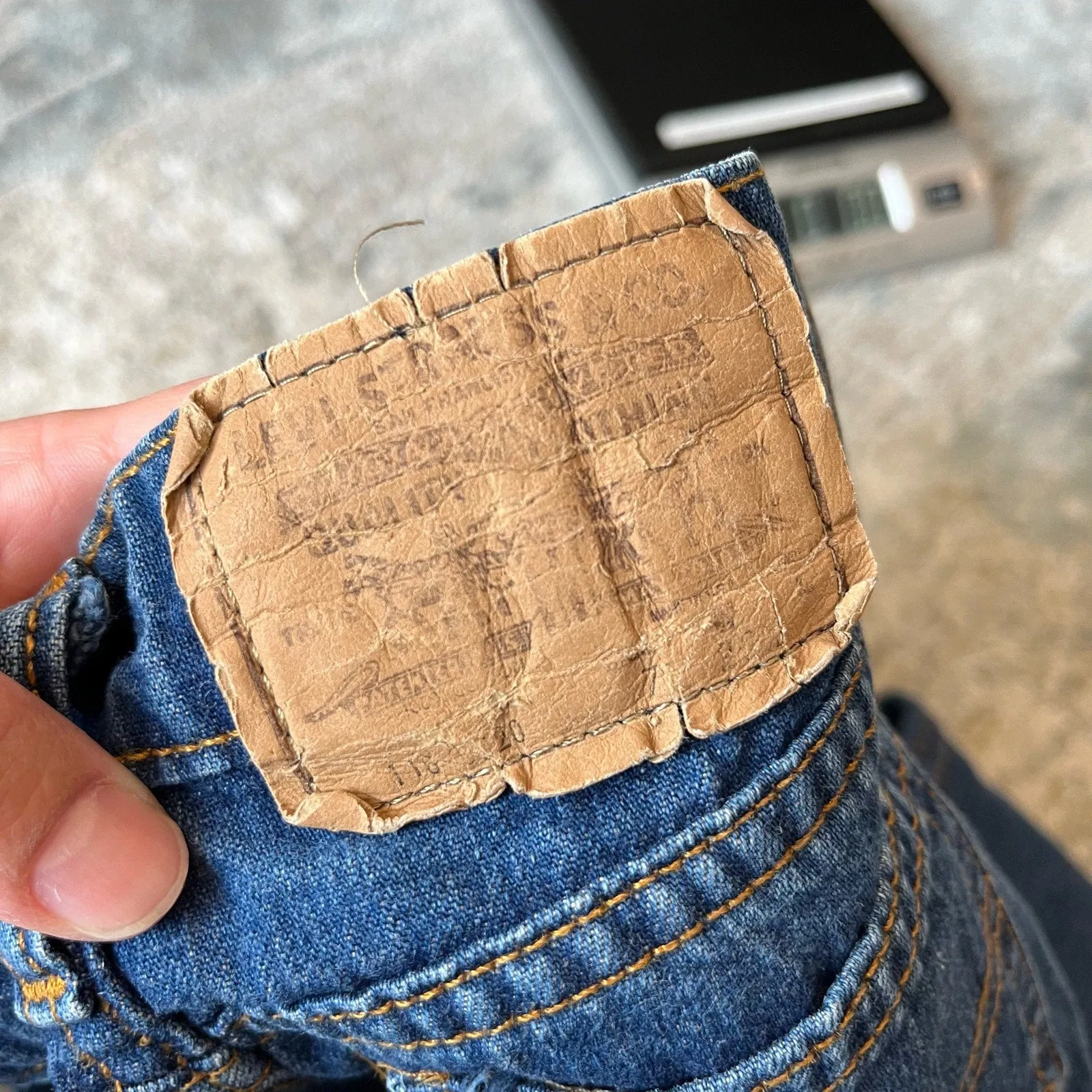 Best-Selling Vintage Levi's Orange Tab Blue Jeans 7  Today Only!