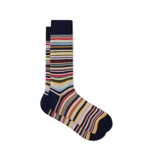 Bestseller Paul Smith Sock Farley Stripe Navy  Ends Soon!