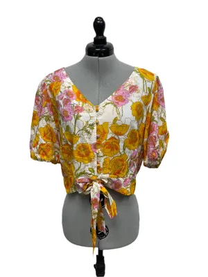 Bestseller Womens ROse   Olive Short Sleeve Top, Medium  Last Few Pieces!
