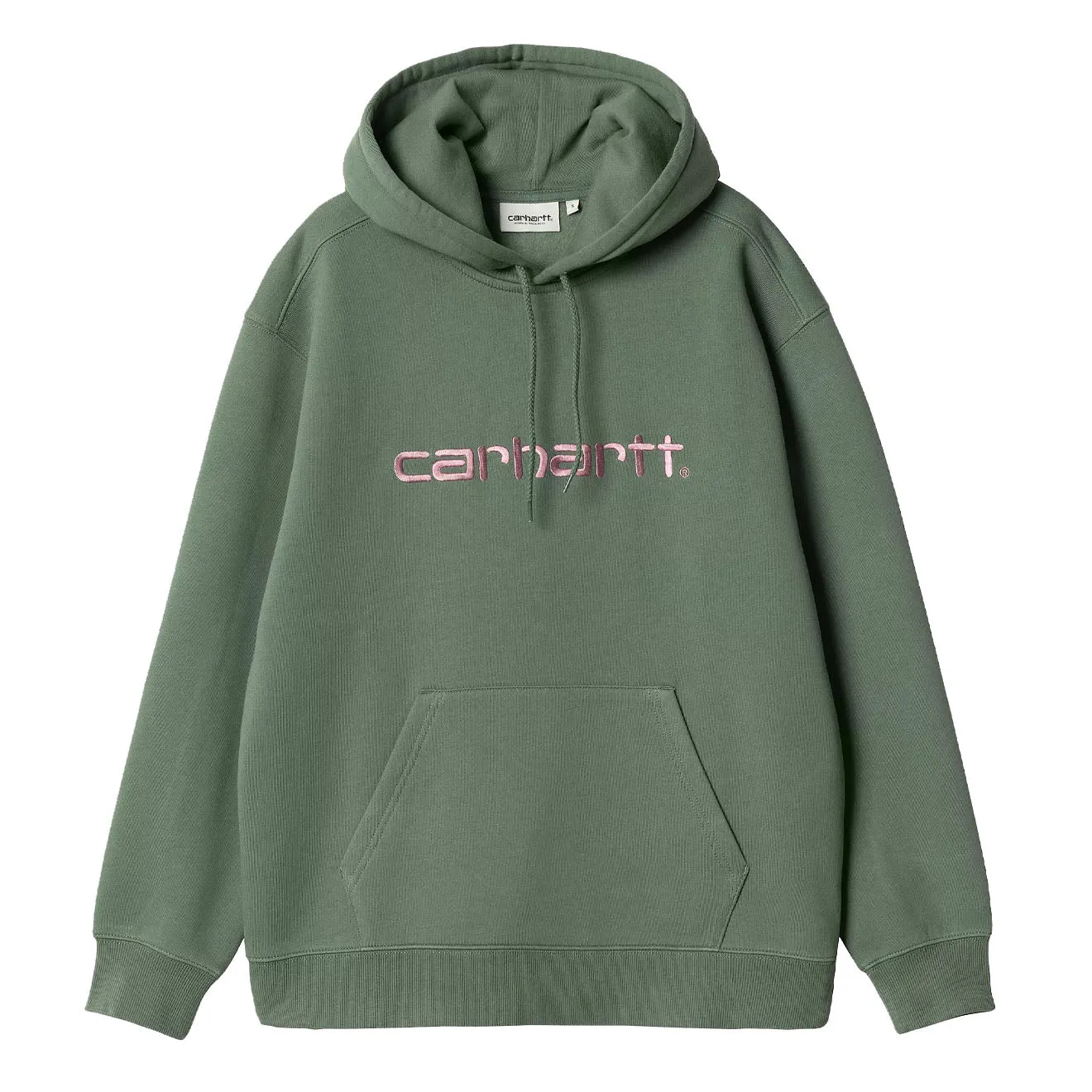 BestSelling Carhartt WIP Womens Hooded Carhartt Sweatshirt Park / Hortensia  Almost Gone!