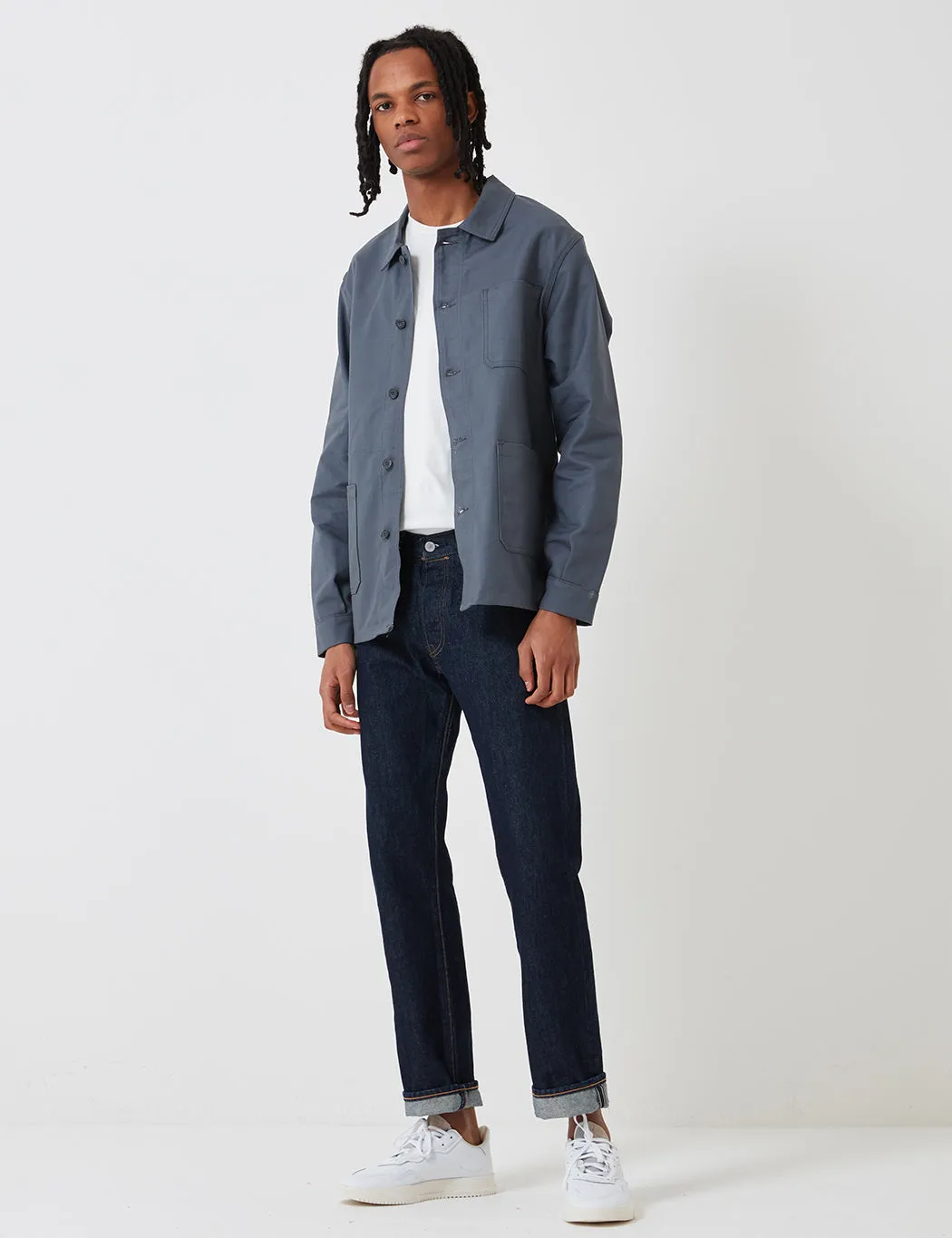 BestSelling Le Laboureur Cotton Work Jacket - Charcoal Grey  Today Only!