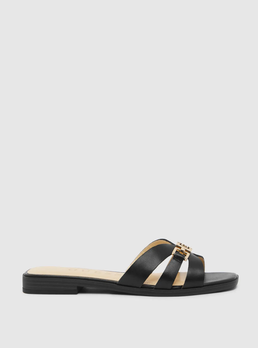 Black Realla Sandals Guess
