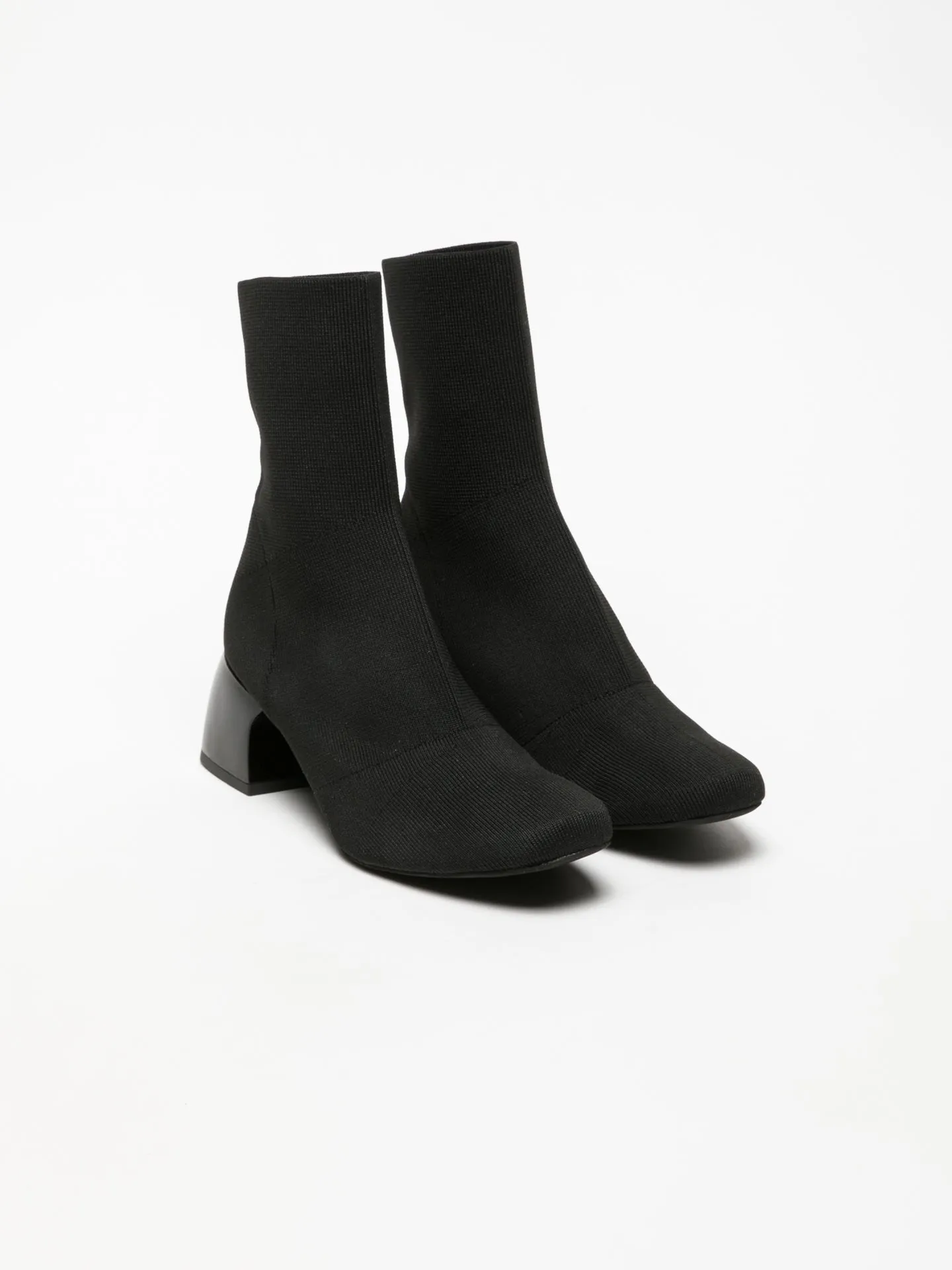 Black Sock Ankle Boots