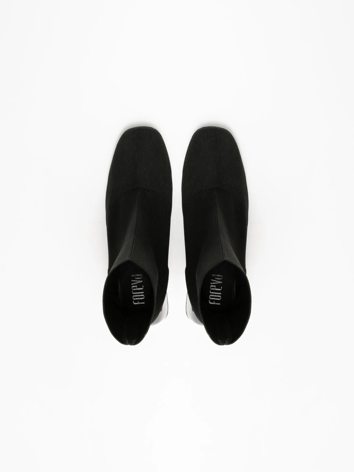 Black Sock Ankle Boots