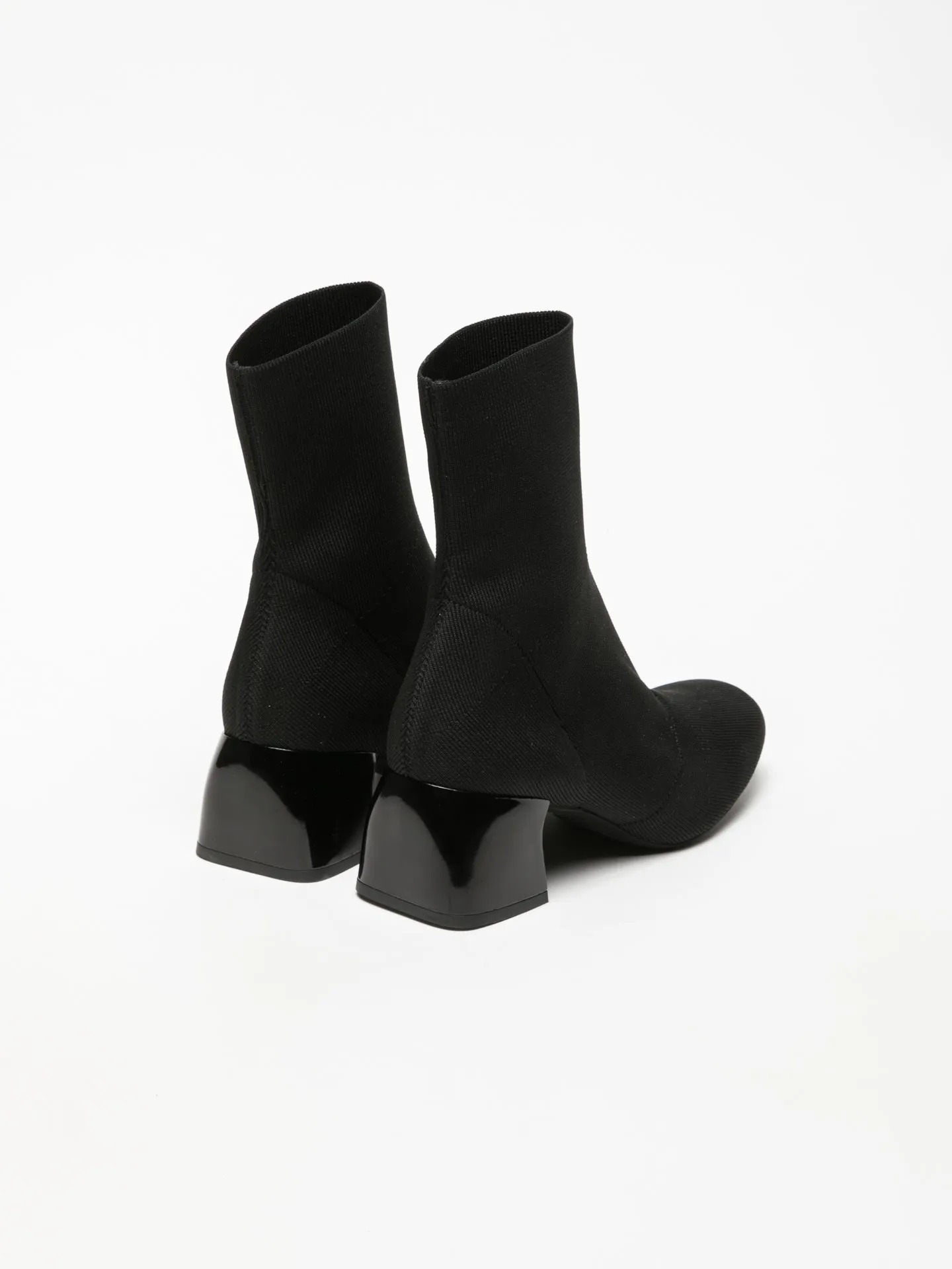Black Sock Ankle Boots