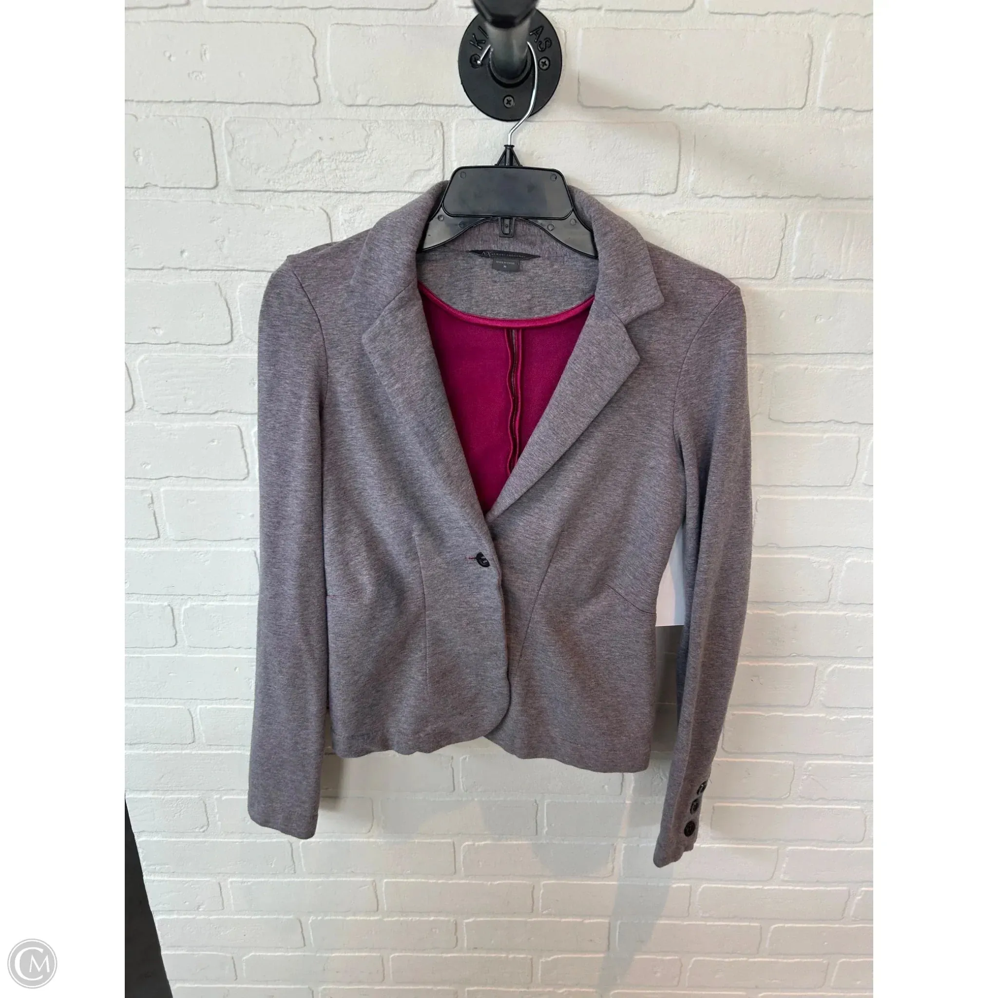 Blazer By Armani Exchange In Purple, Size: M