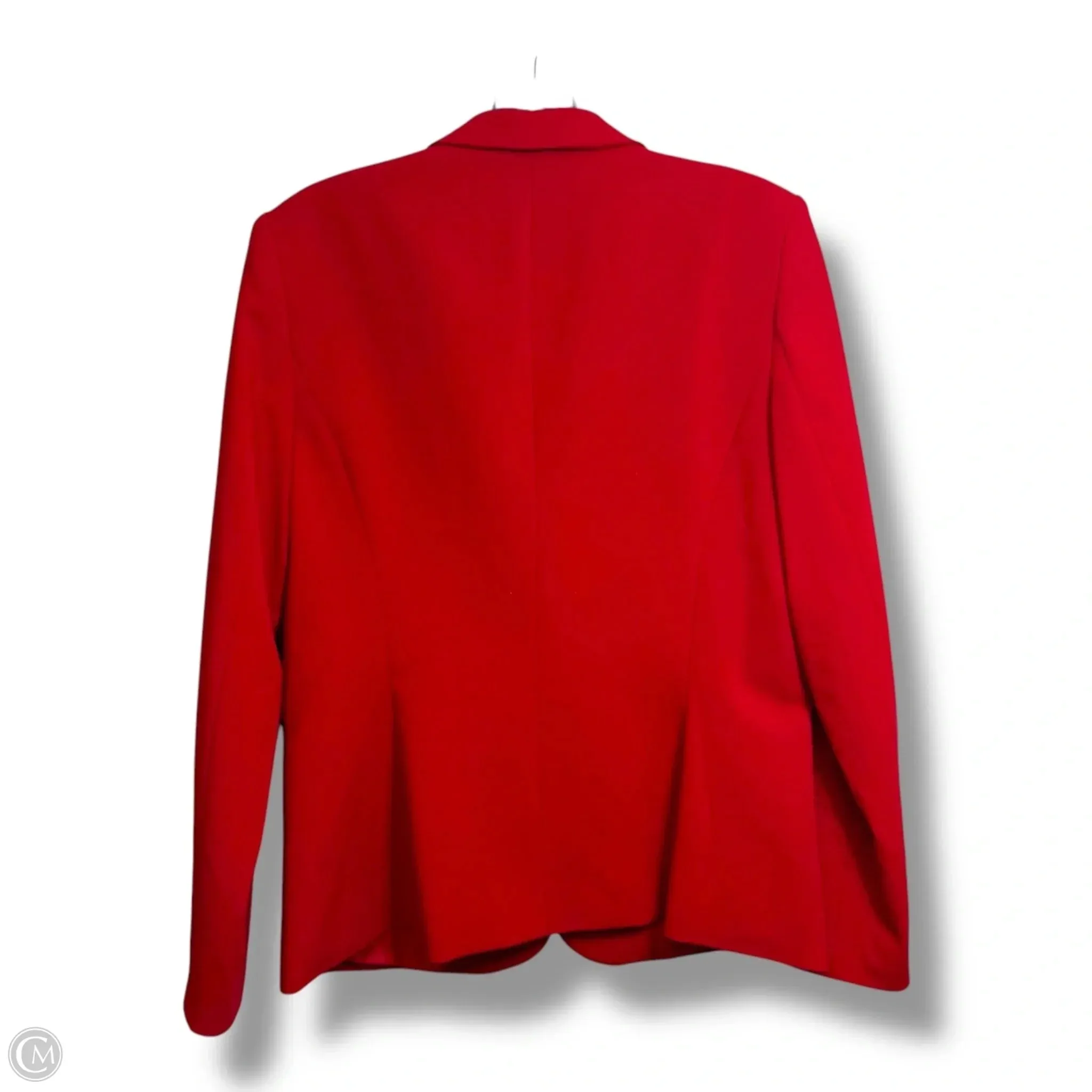 Blazer By Calvin Klein In Red, Size: 12