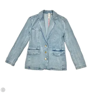 Blazer By Dolan Left Coast In Blue Denim, Size: Xxs