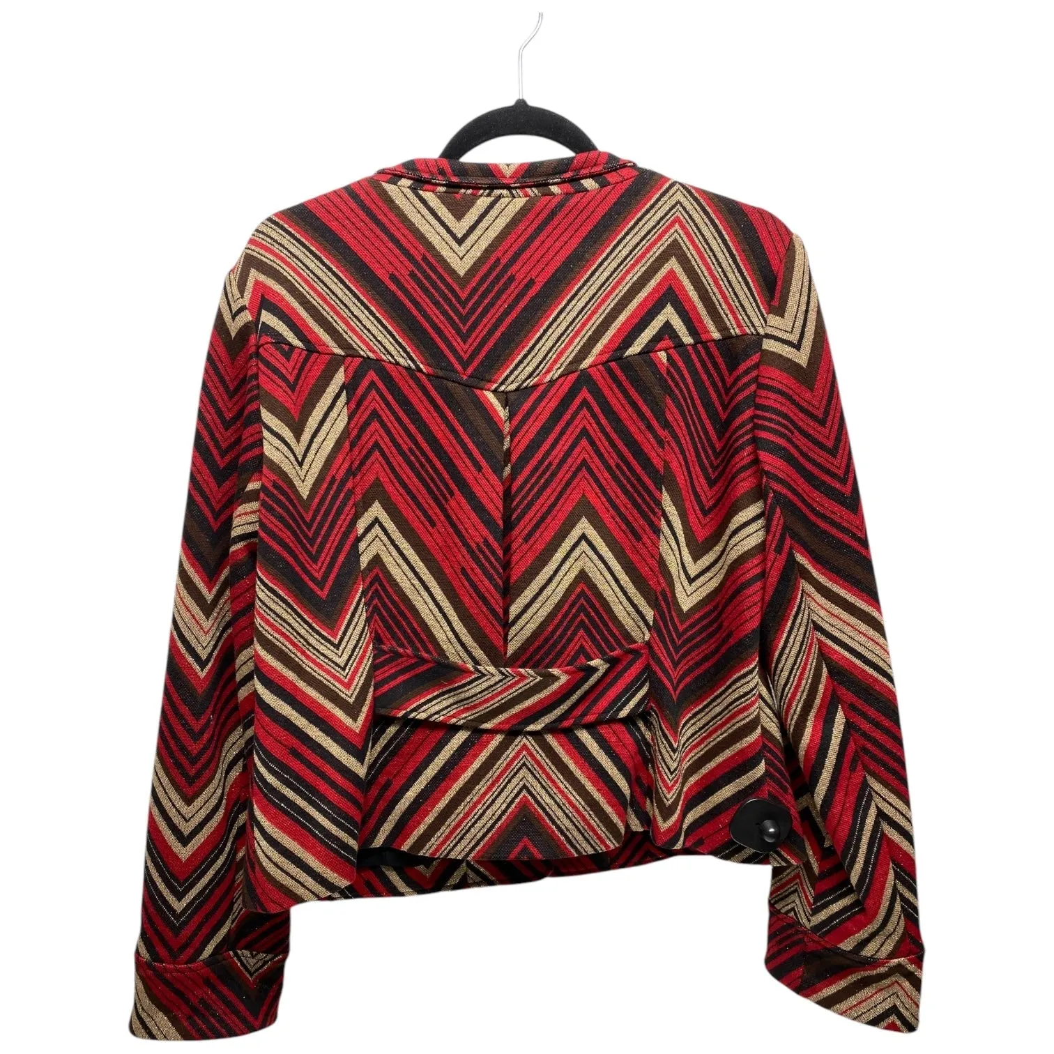 Blazer By Eci In Gold & Red, Size: L