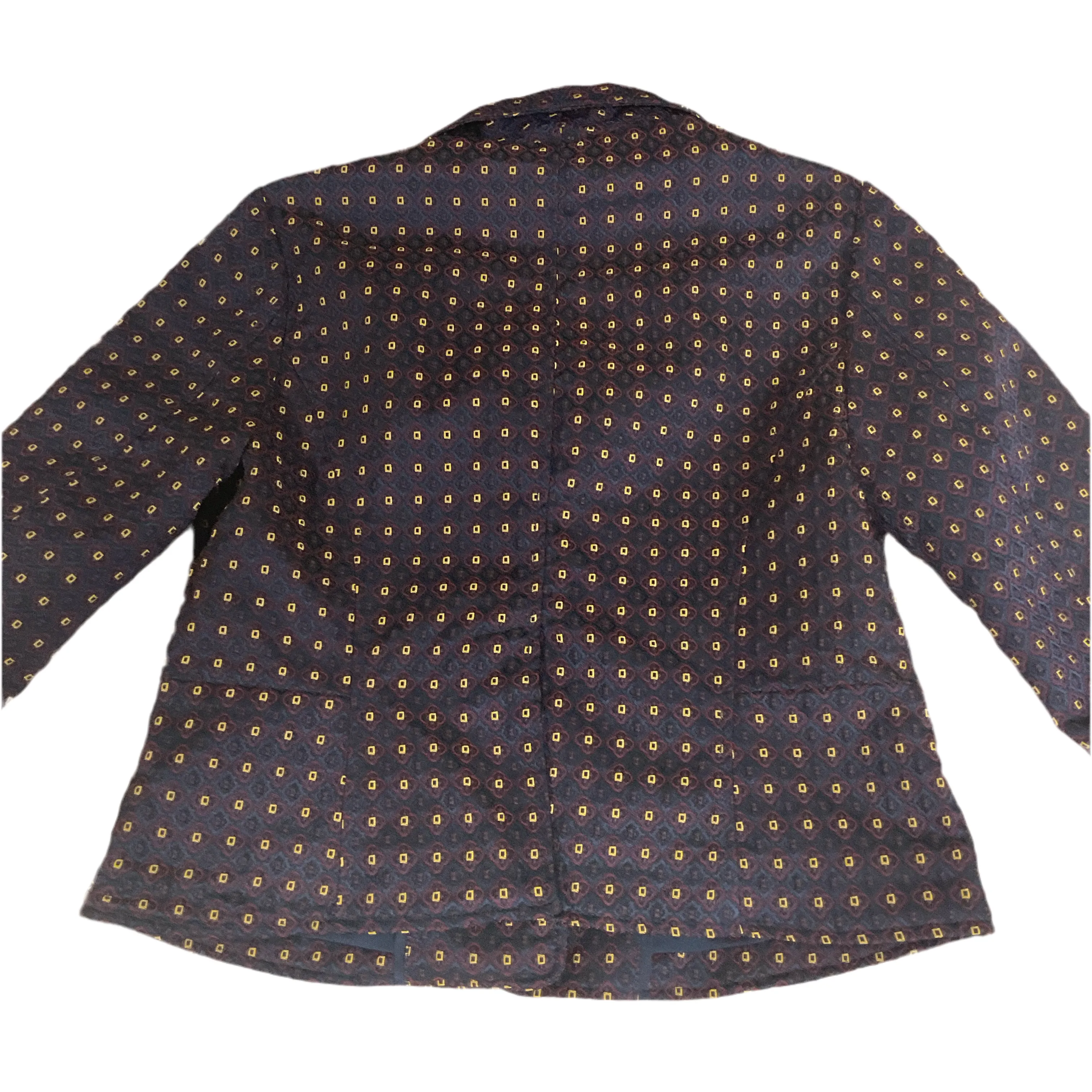 Blazer By Free People In Blue & Yellow, Size:M
