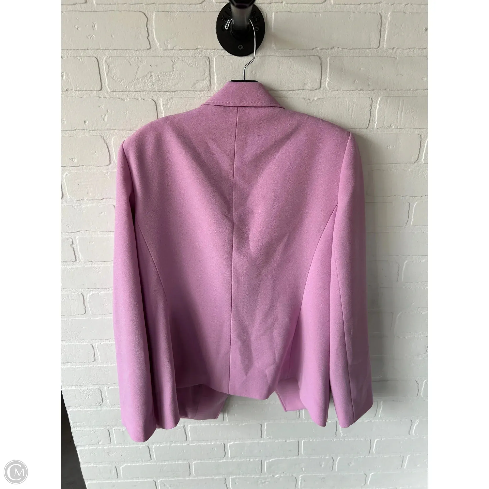 Blazer By Tahari By Arthur Levine In Pink, Size: L