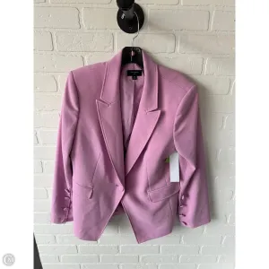 Blazer By Tahari By Arthur Levine In Pink, Size: L