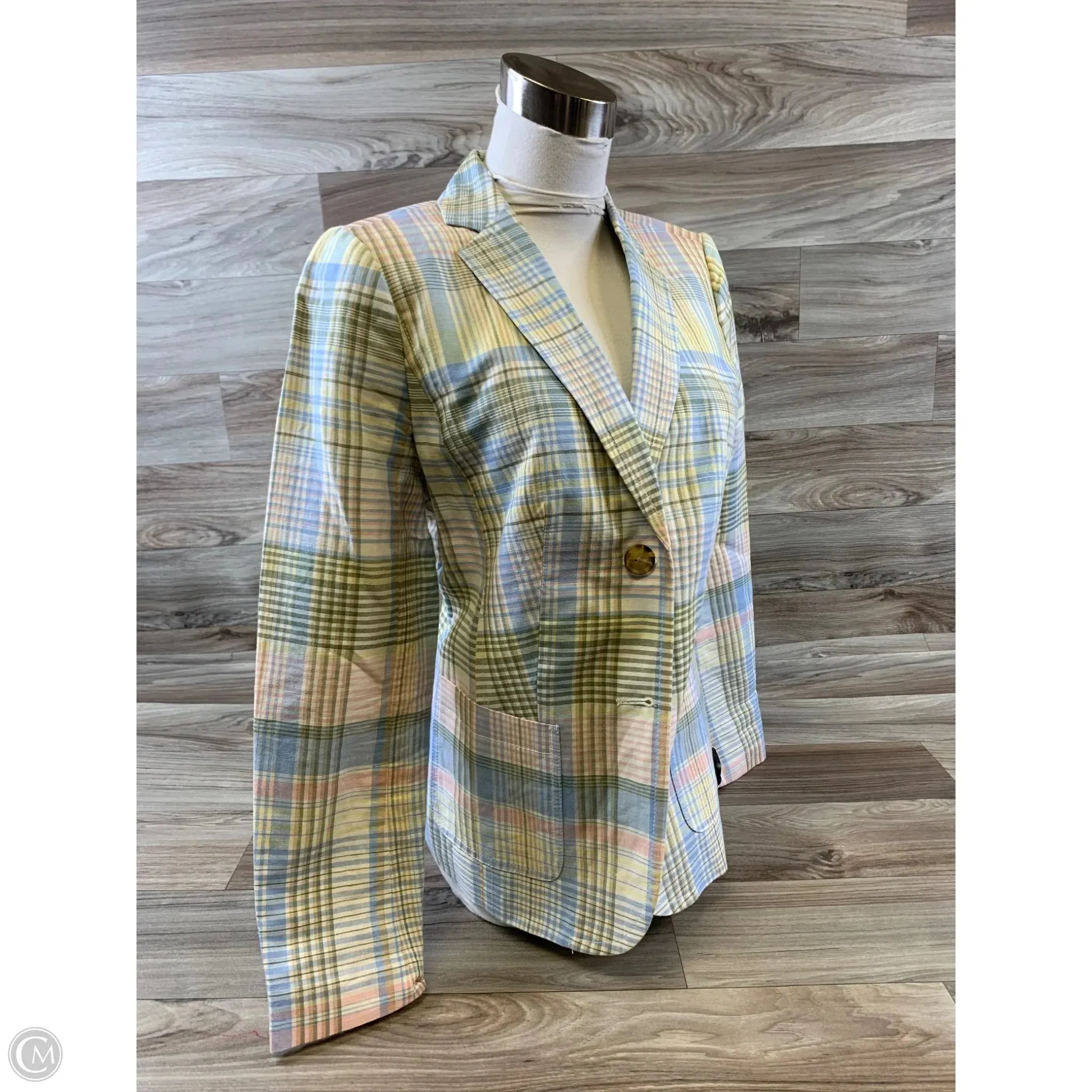 Blazer By Talbots In Multi-colored, Size: Xs