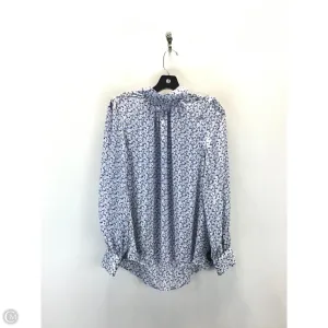 Blouse Long Sleeve By H&m In Floral Print, Size: L