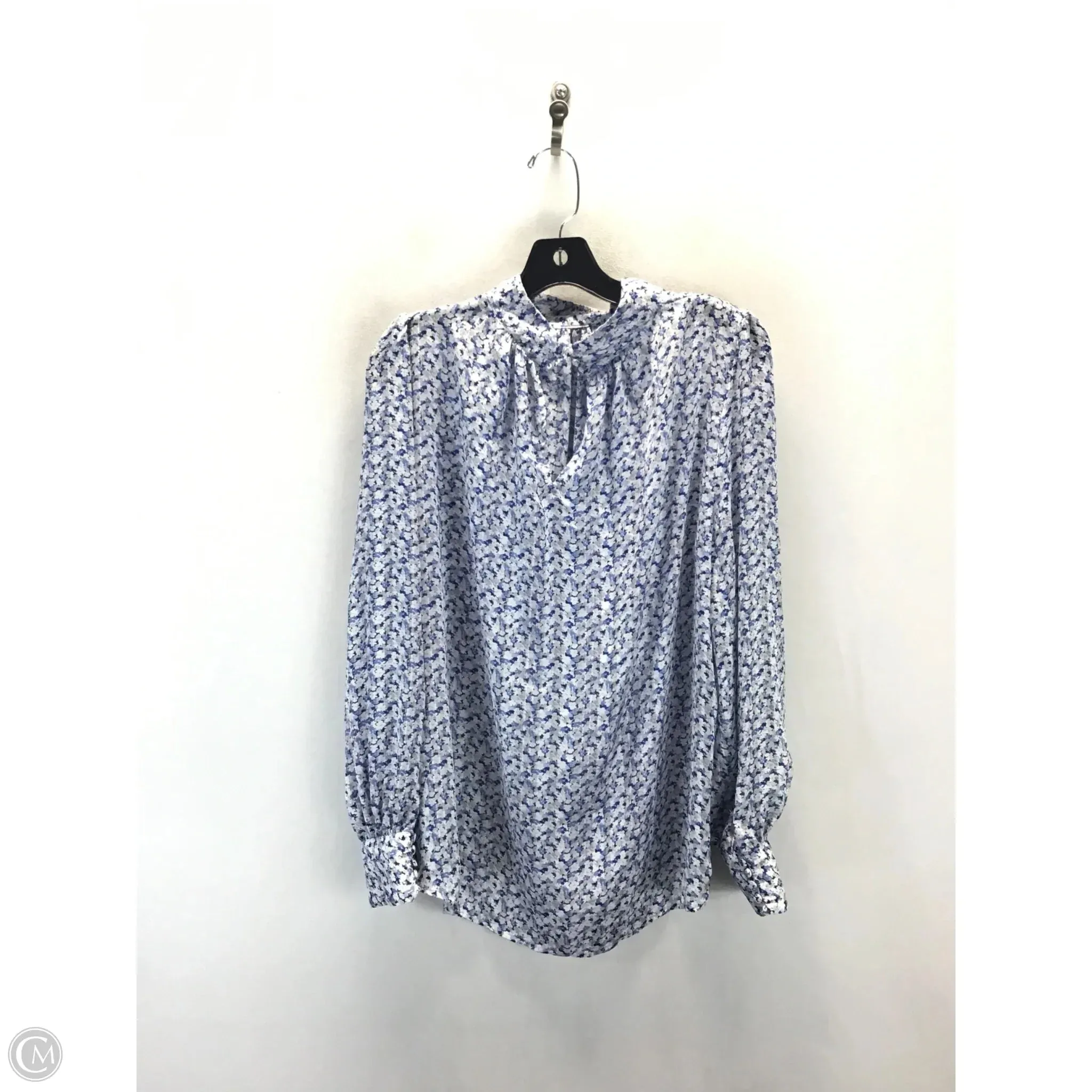 Blouse Long Sleeve By H&m In Floral Print, Size: L
