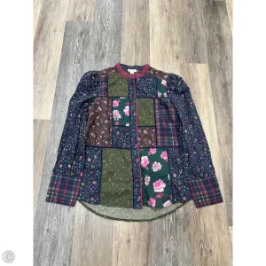 Blouse Long Sleeve By Sundance In Floral Print, Size: M