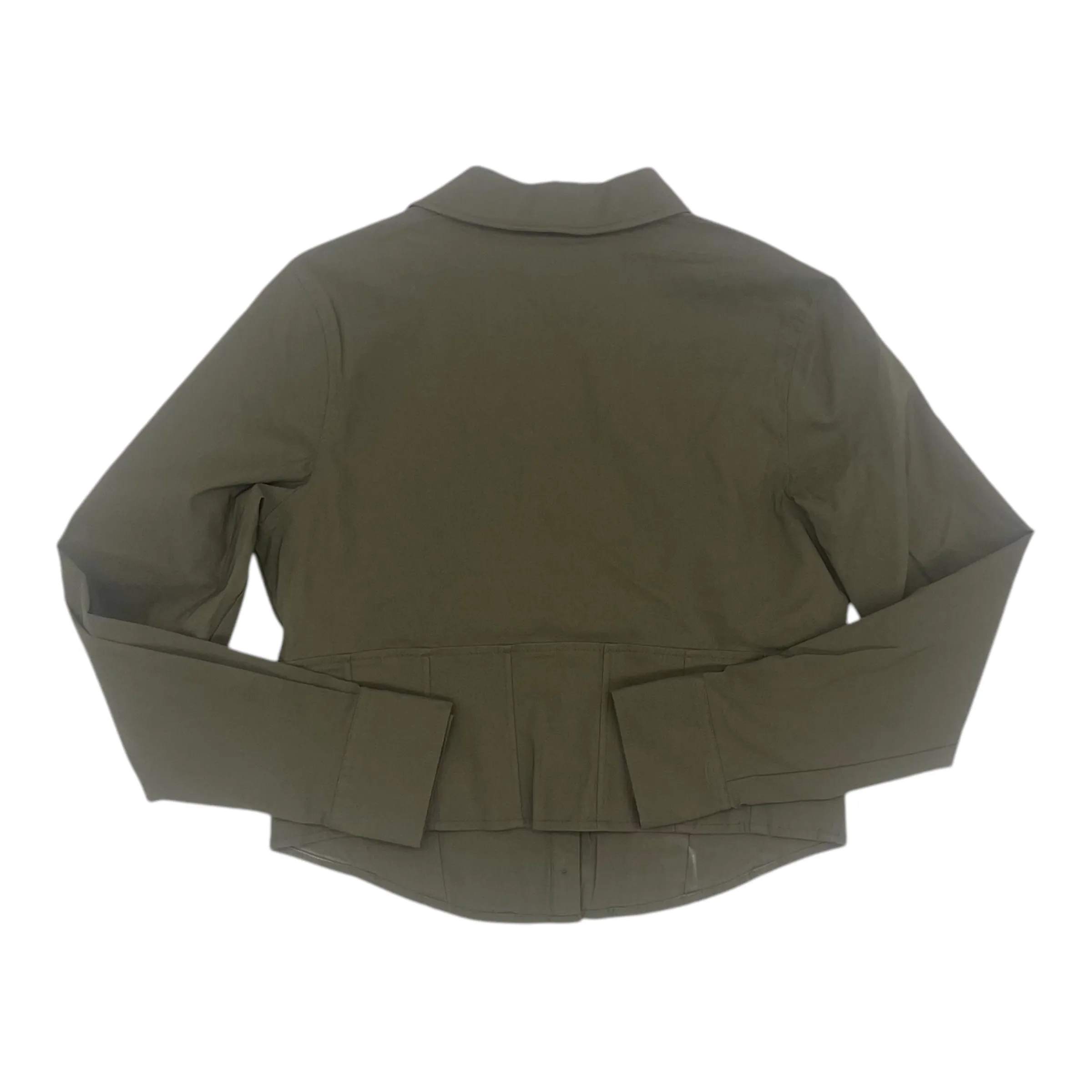 BLOUSE LS by EXPRESS In GREEN, Size: L