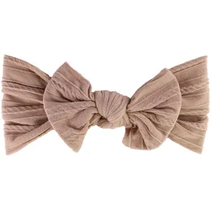 Bow's by Str Elly Hairband - Dark Beige