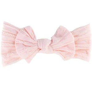 Bow's by Str Elly Hairband - Light Pink