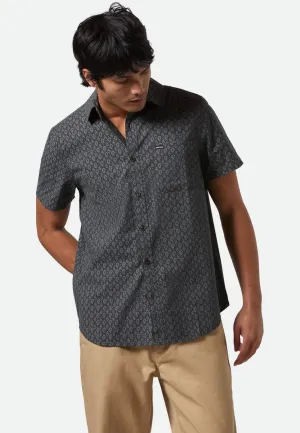 Brixton - Charter Print Washed Black/Paisley - Shirt