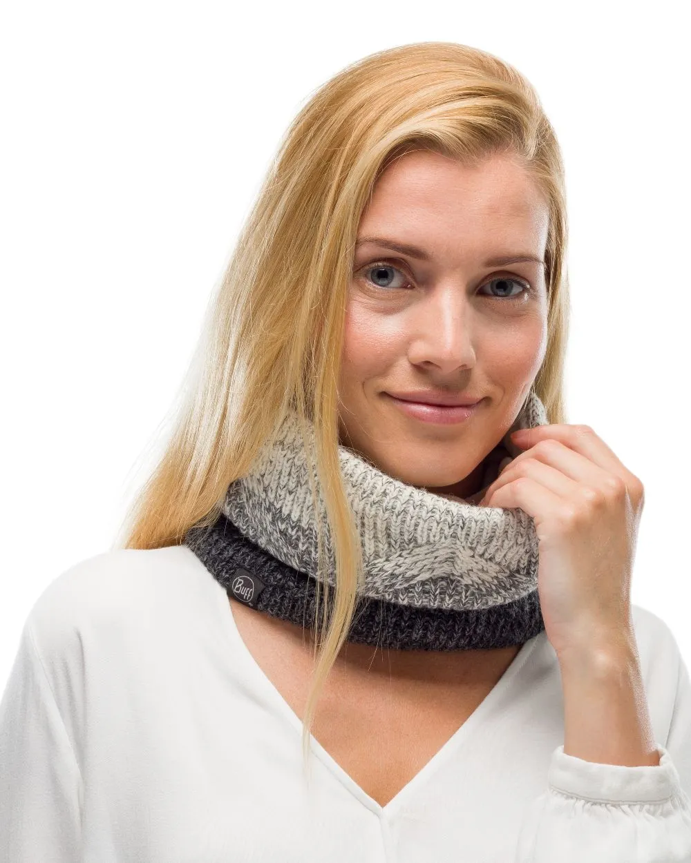 Buff Masha Knitted Polar Neck Warmer