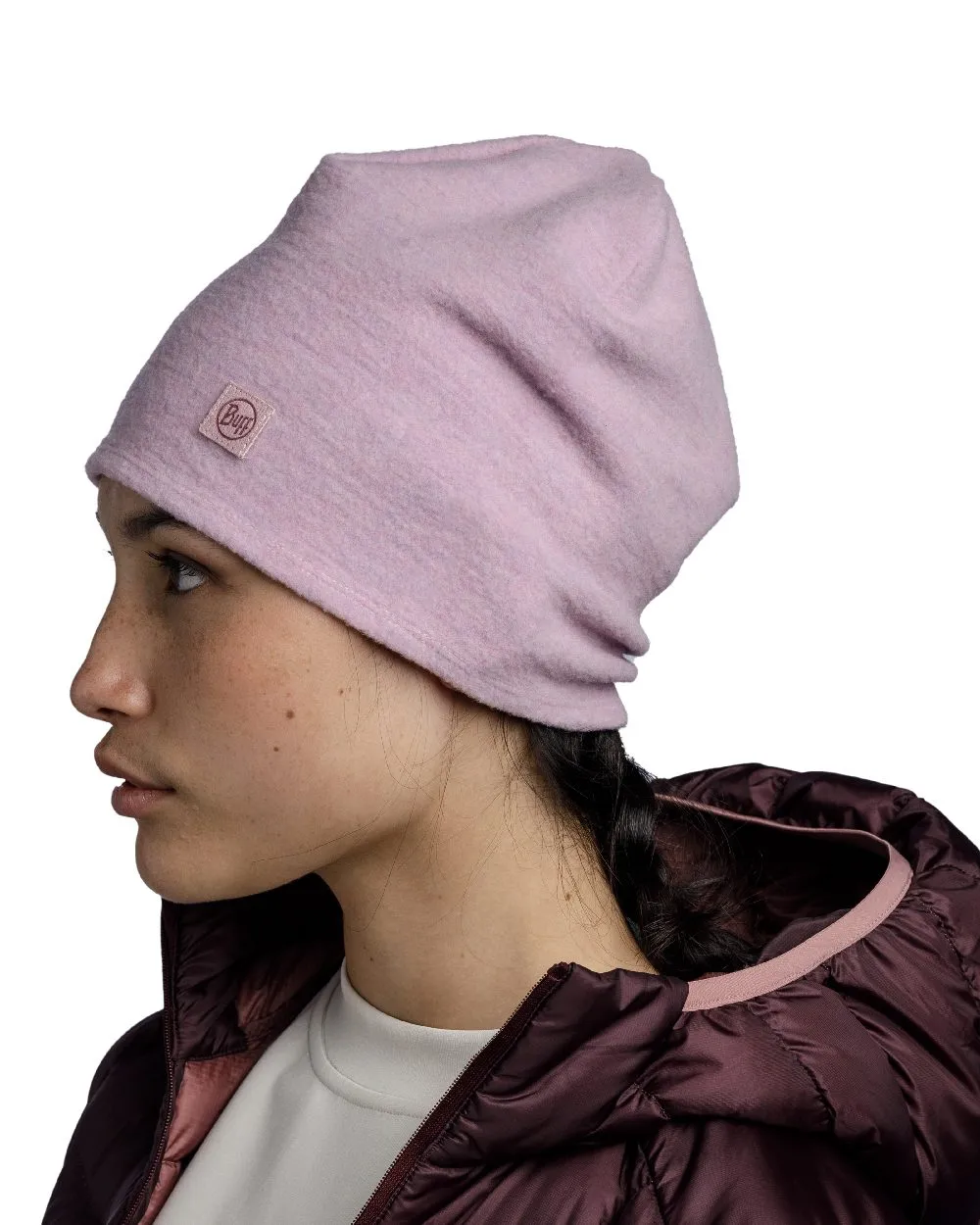Buff Merino Fleece Beanie