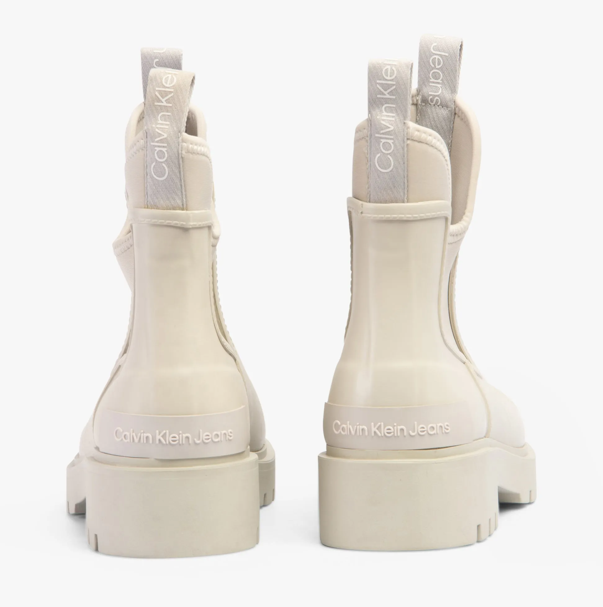 Calvin Klein MID RAINBOOT Womens Rainboots Oyster Mushroom